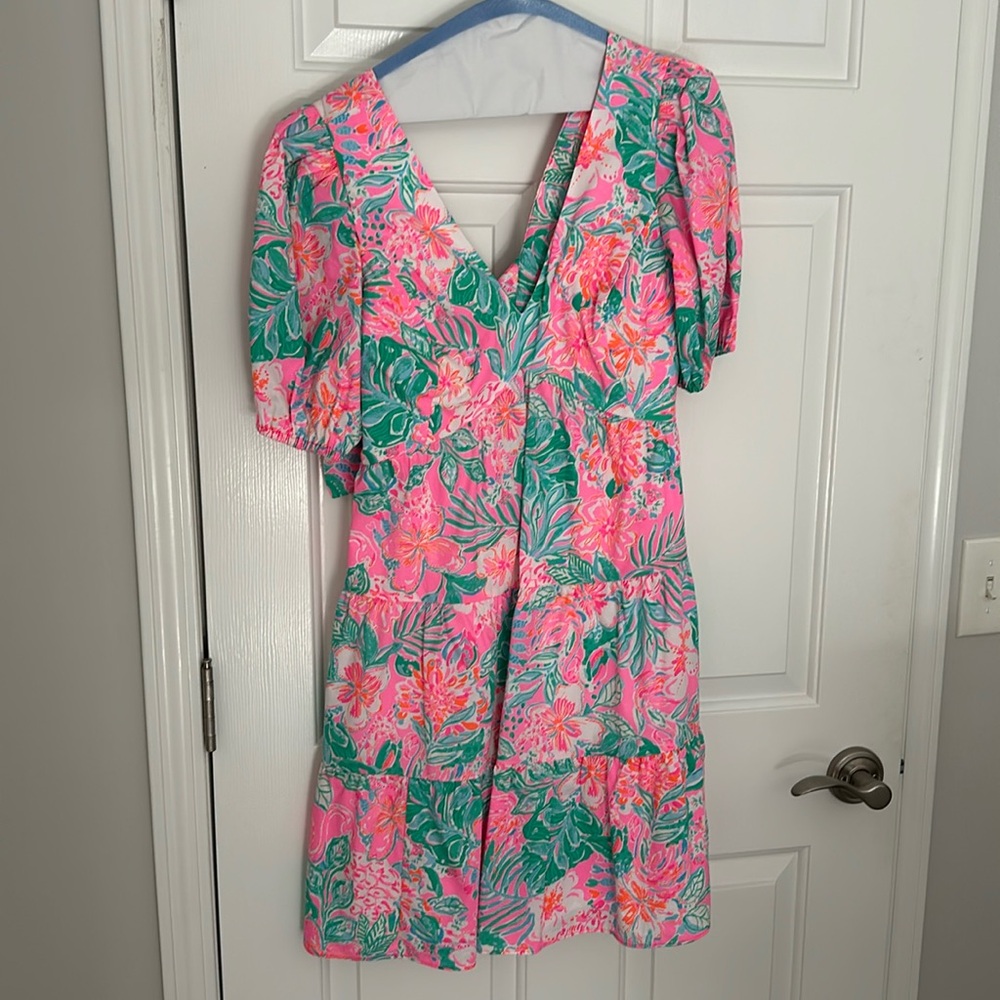 Lilly Pulitzer tie back dress